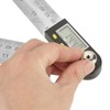 0-300mm Stainless Steel Electronic Protractor Digital Goniometer Angle Finder Miter