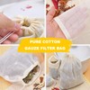 ASIRYVA 1PCS Premium Reusable Cotton Muslin Strainer Bag, Cheese Cloths