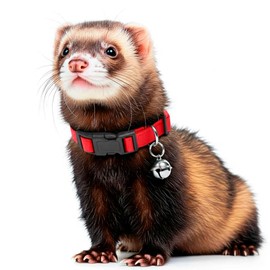 Marshall Pet Products Bell Collar, (Red)