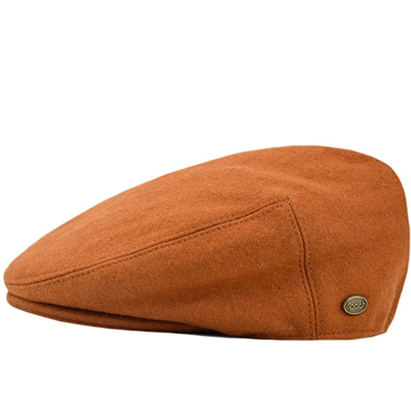 Men's Premium Wool Blend Classic Flat Ivy Newsboy Collection Hat