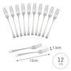 Shimomura 21999 Japanese Fork, Dessert Fork, Stainless Steel, 10 +