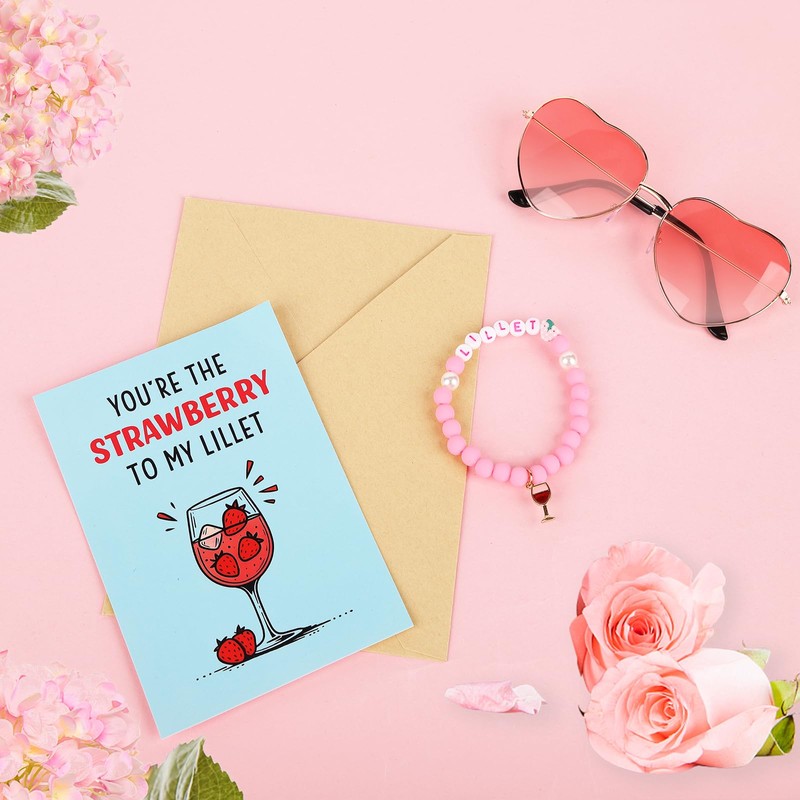 XIAZHDZ Lillet Geschenkset – Armband & Sonnenbrille mit exklusiver Karte