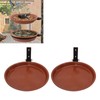 2 Bird Trays Tree Mounted for Bird Feeder Bird Bath