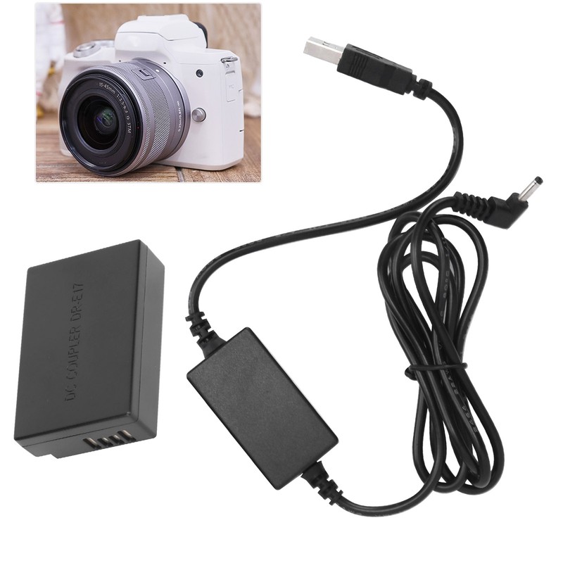 55.5V USB Drive Cable Mobile Power Supply DC Coupler LPE12