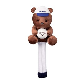 Callaway Fairway Wood Headcover BEAR FW BRW FW 23 (For FW Yes/Number Replaceable Type (3.4.5.7.9)) Brown Women