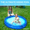 Swimline 60" Inflatable 3-Ring Kids Wading Pool