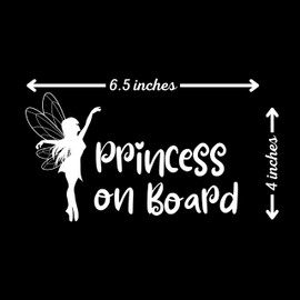 Baby on Board Signs for Car, 6.5 x 4 Baby on Board, Waterproof and UV-Resistant Baby on Board Sticker, Durable Baby Sign for Safety Awareness, Easy to Apply for Window or Bumper