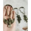 Cute Owl Shower Curtain Hooks - Bronze Shower Curtain Rings