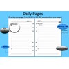 2026 Calendar Insert A5, 6-Hole, 1 Day per Page with