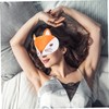 Mikinona 2Pcs Adorable Cartoon Animal Sleep Eye Masks Comfortable Light
