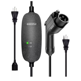 Shockflo Portable Charger For EV J1772 Electric Vehicle Charger