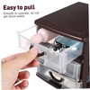 iplusmile Plastic Storage Box Multifunctional Drawer Organizer Storage Case Cosmetic