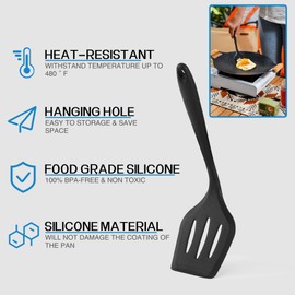 Wesqunie Camping Utensils Cooking Set - 25 Pcs Camping Cookware Accessories Set, Portable Outdoor Camp Cooking Essentials Equipment Kit, Camp Kitchen Organizer Gear for Rv Picnic Grill Travel