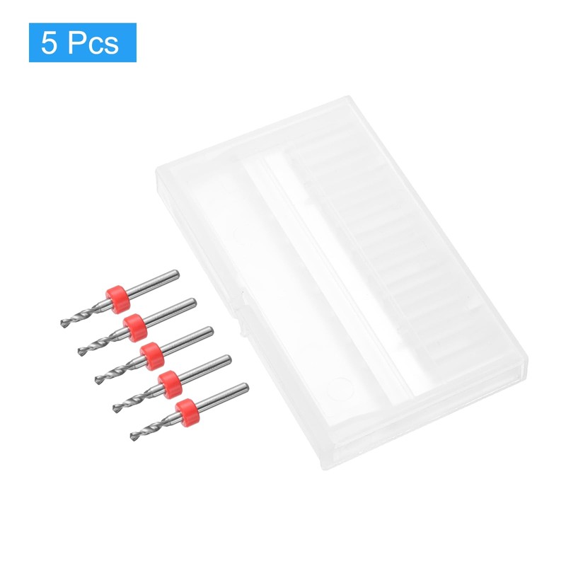 sourcing map PCB Drill Bits 2.55mm Tungsten Carbide Rotary Tool
