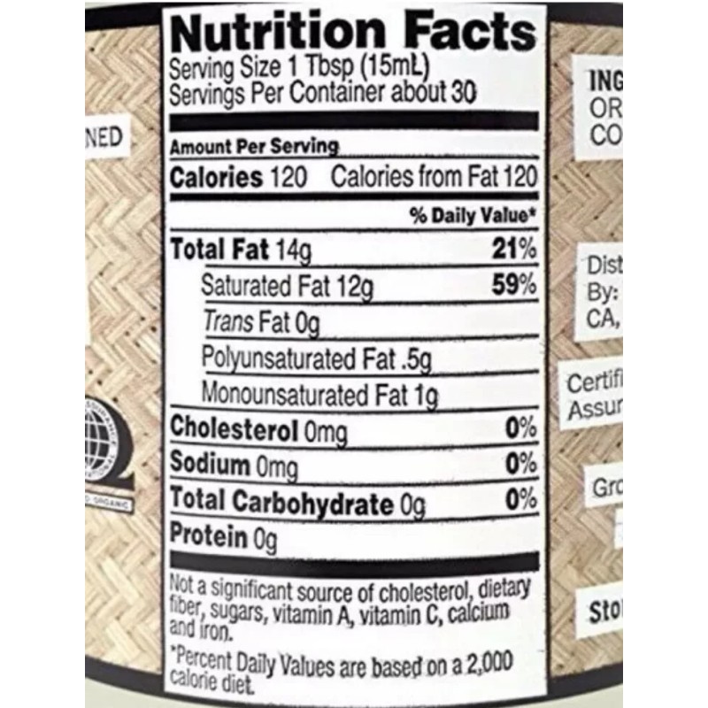 Trader Joe's 3 Jars Trader Joe's Organic Virgin Coconut Oil