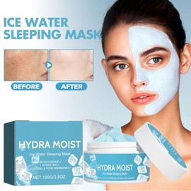Tkekruh tief reinigende Gesichtsmaske 100g, Feuchtigkeitsspendende Verjüngende Maske Hydrating Anti-Wrinkle Lifting Peel off Mask, zur Tiefenreinigung, Ölkontrolle, Reduzierung von Akne und Poren