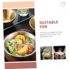 LABRIMP Metal Mixing Bowl Salad Dessert Bowl for Smoothie Fruit