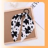 Cow Print Elastic Hair Ties for Women Rabbit Bunny Ear