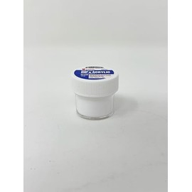 Sassi Professional Salon Quality Acrylic Powder White 1/4 oz