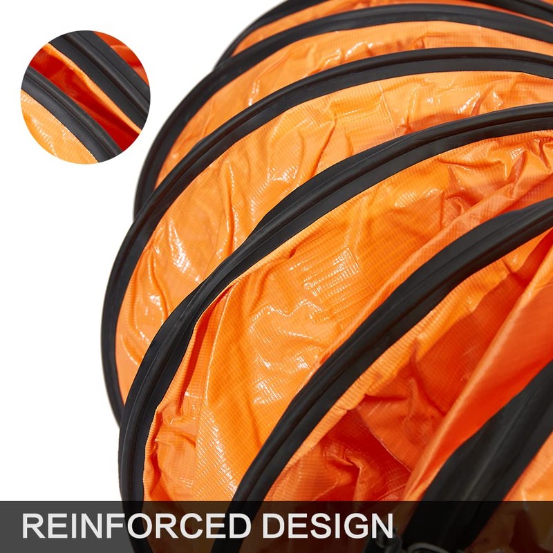 PVC Flexible Duct Hose, HVAC Duct Hosing Flame Retardant for