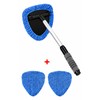 Telescopic Car Windshield Cleaning Brush Set – Extendable Microfiber Glass