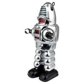 Freak Scene Roboter Mechanical Planet Robot Tin robot Silver
