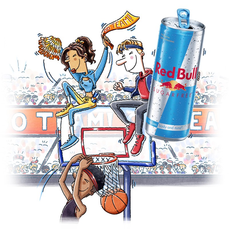 Red Bull Sugar Free Energy Drink with 80mg Caffeine plus