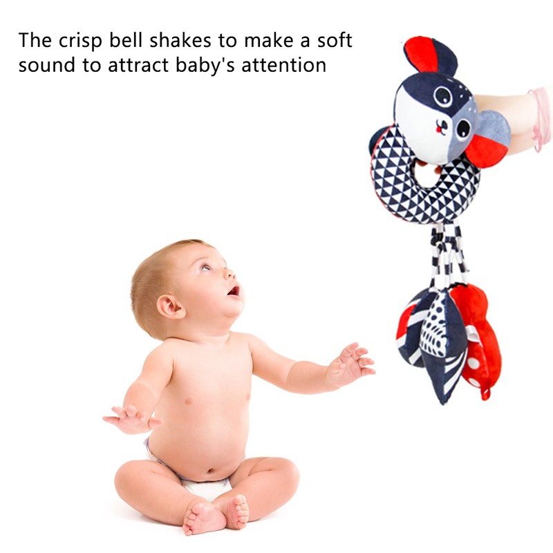 Spiral Activity Hanging Pram Toys for Baby Cartoon Stroller Toy