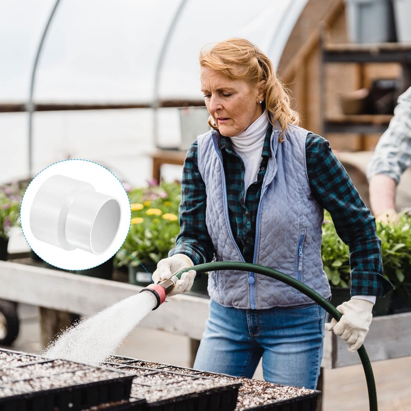 PATIKIL PVC Reducer Pipe Fitting 110mm to 90mm ID, Straight