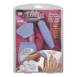 Salon Express Kit Estampado Decoracion Uñas Beautycare Salon Express