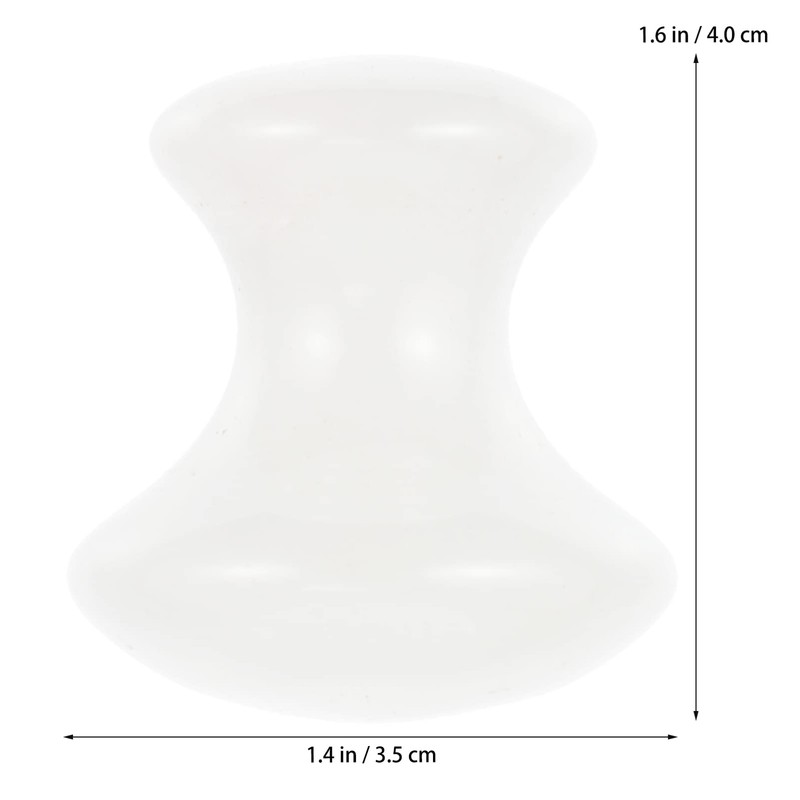 Artibetter Gua Sha Scraping Massage Stone Natural Mushroom Shape Rose
