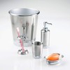 iDesign York Metal Soap Saver, Holder Tray for Bathroom Counter,