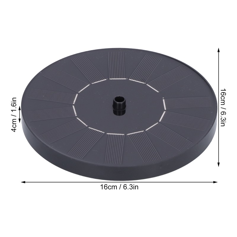 Solar Fountain Pump Floating Solar Powered Fountain Pump for Pool