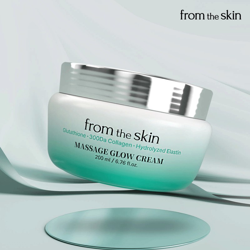 From the Skin Glutathione Collagen Massage Glow Cream 200ml /