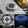 SIEDiNLAR Solar Driveway Lights Outdoor 4 Modes 40 LEDs Deck