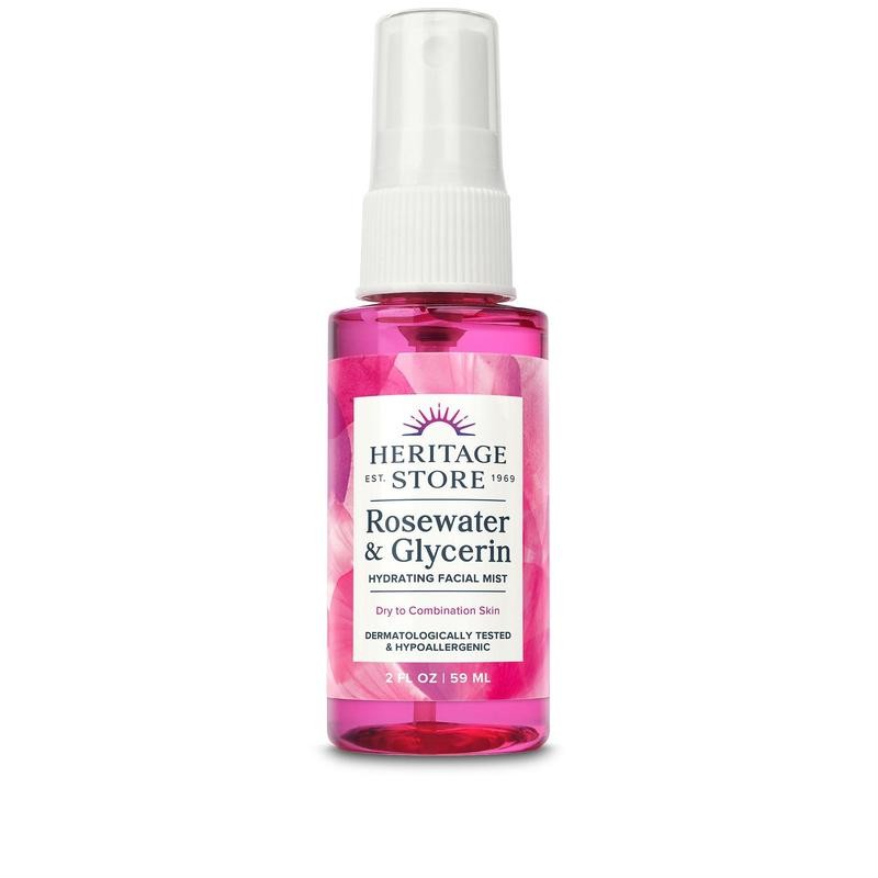 Rosewater & Glycerin:_8oz_Mist