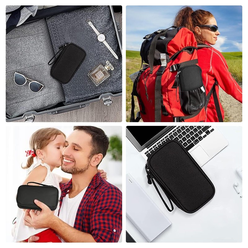 Electronic Bag Organiser Accessories Suitcase Electronics 3 Layer Large Capacity