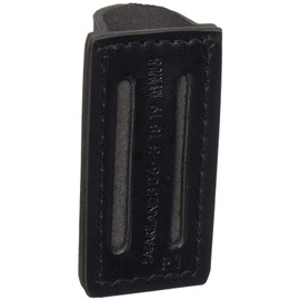 Safariland 306 Open Top Mini Flashlight Carrier, Basketweave Black, SureFire 6P, Plain Black