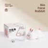 Ocegaoem Bunny Night Light, Cute Silicone Rabbit Lamp, Dimmable LED
