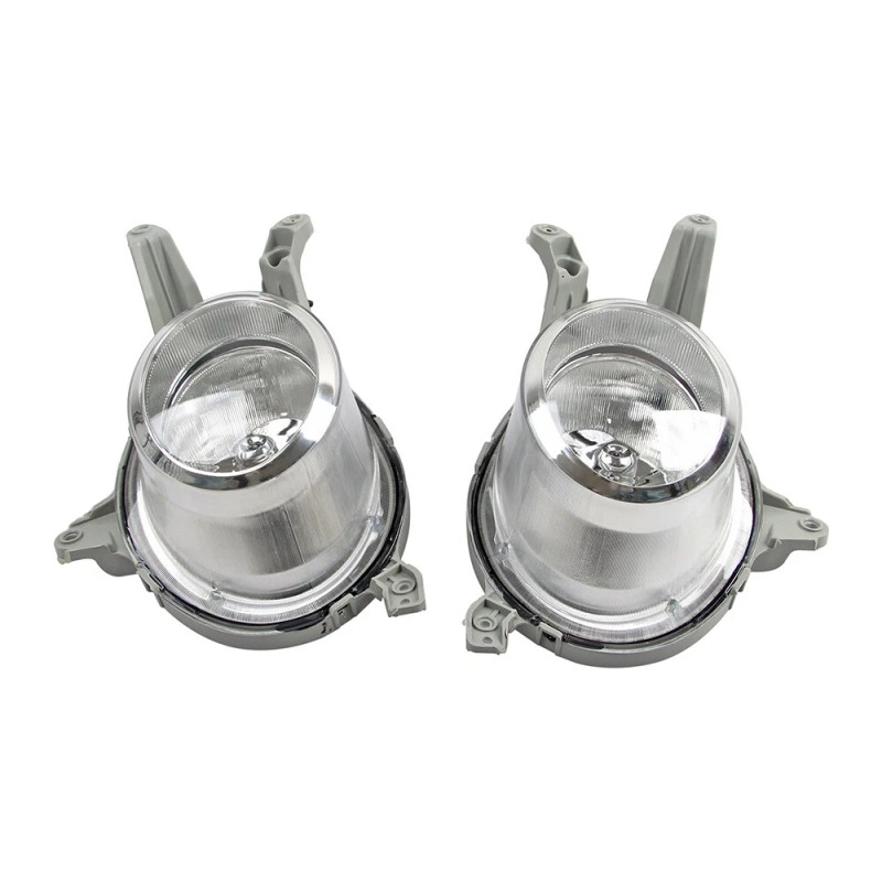 Cahuczlhoz Pair Fog Lamp W/Bezel Kit LH+RH For 2013-2016 Hyundai