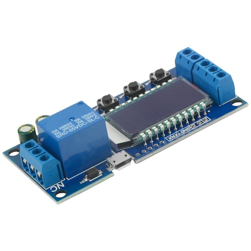 BGTXINGI One Channel Time Relay Module Delay Controller Board Trigger