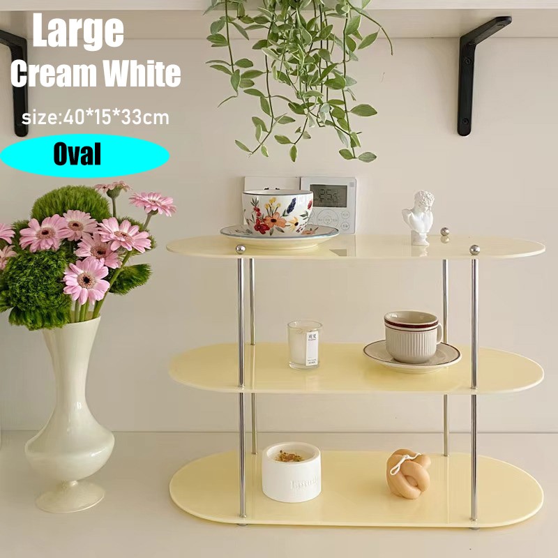 Acrylic Desktop Organizer – 3 Layer Display Shelf, Perfume Jewelry