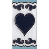 7.5cm x 3.7cm Medelo-02 Spanish Hand-Painted Ceramic House Numbers Letters