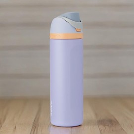 Owala FreeSip SS 24oz Water Bottle with Straw - Lid, Drinkware - Kids tumbler - Color: Pink