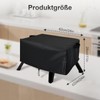 Pizza Oven Cover, Weatherproof Dustproof, 420D Oxford Fabric, Double Buckle
