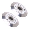 2Pcs Fiber Cleaver Blade Tungsten Carbide 20mm 16 Sides Cutting