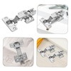 TEHAUX 2pcs Soft Closing Cabinet Hinges Concealed Hinges Kitchen Cabinet