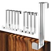 4smile 17-23 mm Door Hooks for Hanging Stainless Steel Set