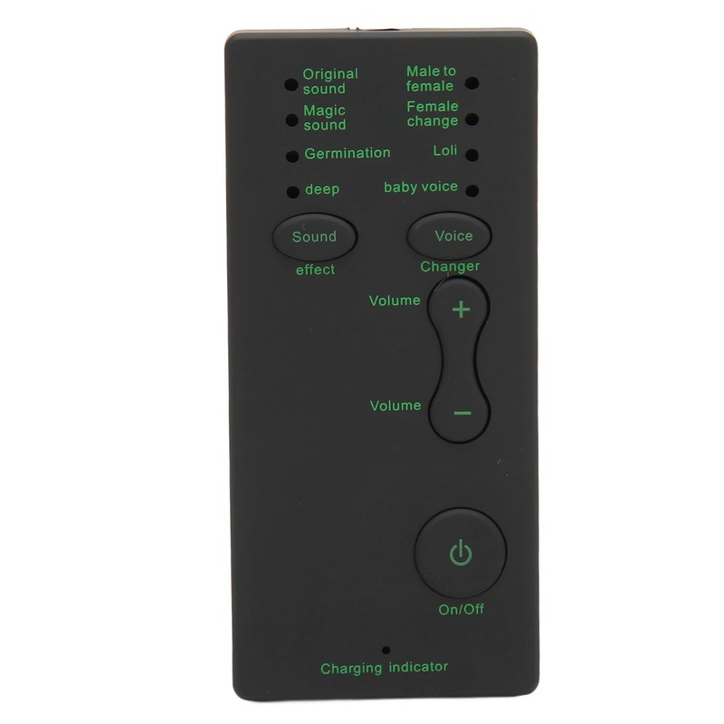 Voice Changer Portable Handheld 7 Modes Sound Card Voice Changer