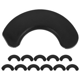 BIUDECO 12pcs Dumbbell Crescent Pads Set for Women Barbell Pad for Thrust Dumbbell Cushion Protective Gym Tool Weight Bench Cushion